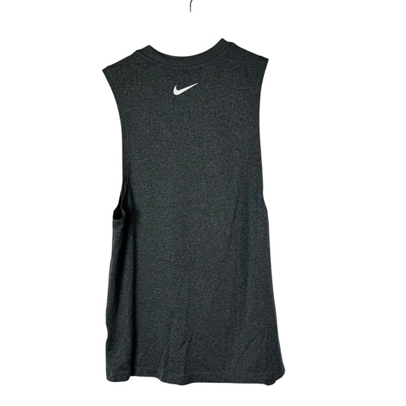 Nike Dri Fit Gray Just Do It Muscle Athletic Tank Top XS - Picture 3 of 5